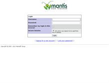 Tablet Screenshot of mantis.bestdaylong.com